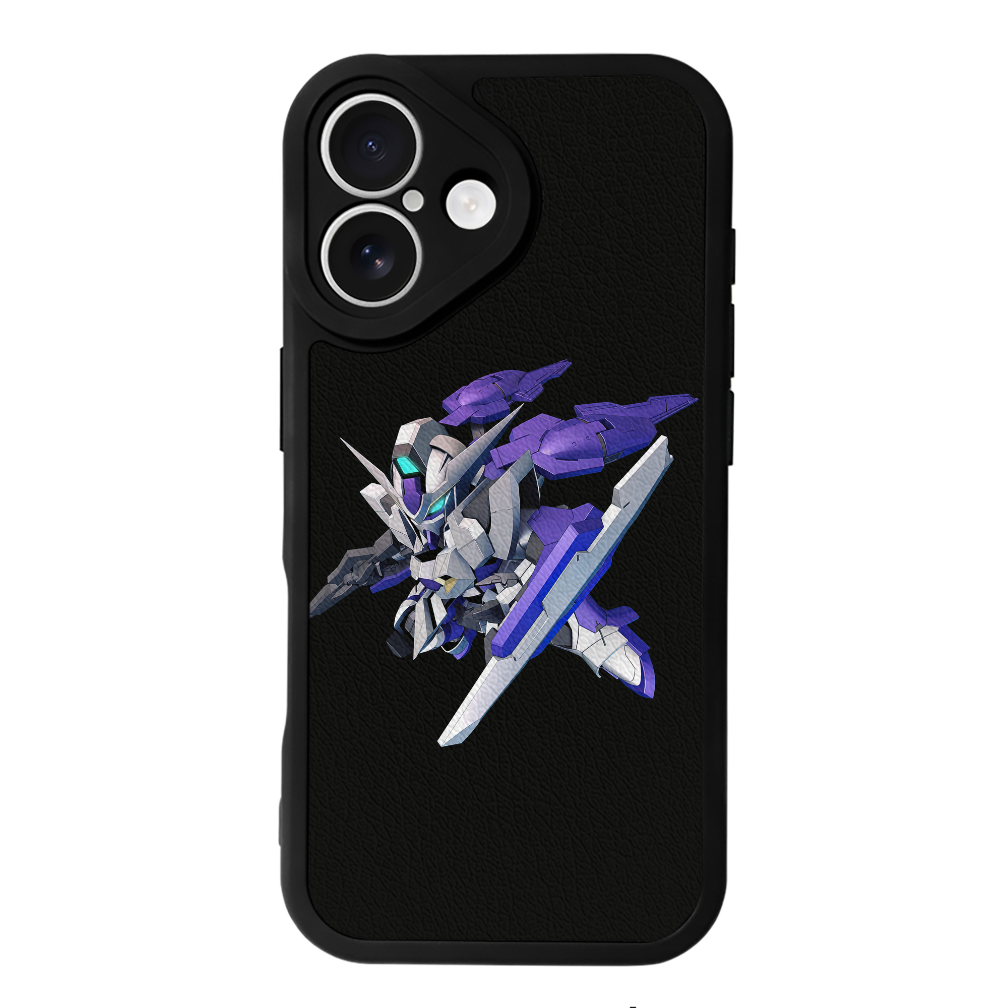 （画像用） 機動戦士ガンダム Mobile Suit Gundam 【iPhone 16シリーズ対応】シリコンスマホケース（レザー調） 材質：シリコン